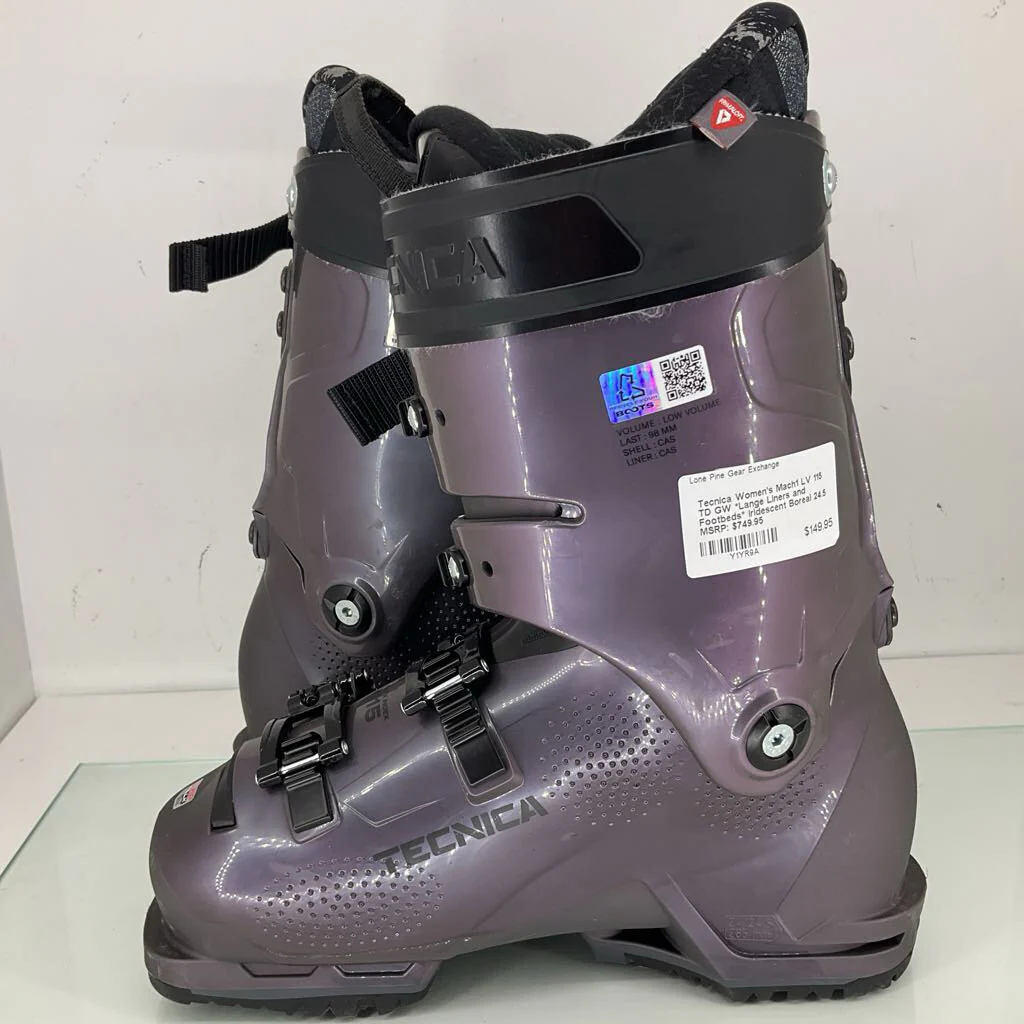 Tecnica Women's Mach1 LV 115 TD GW *Lange Liners and Footbeds* - Image 2