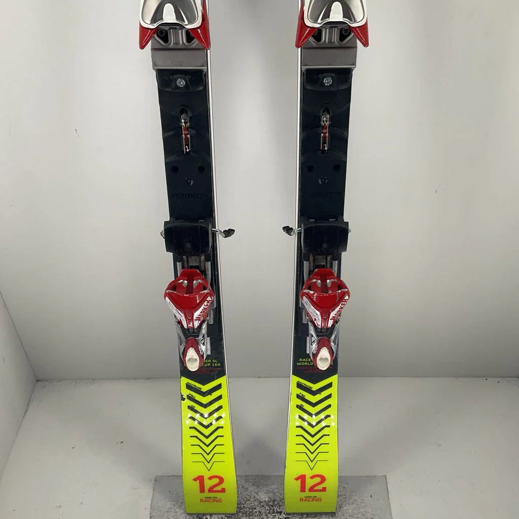 Volkl Racetiger SL Worldcup w/ Marker Comp 30 Bindings - Image 2