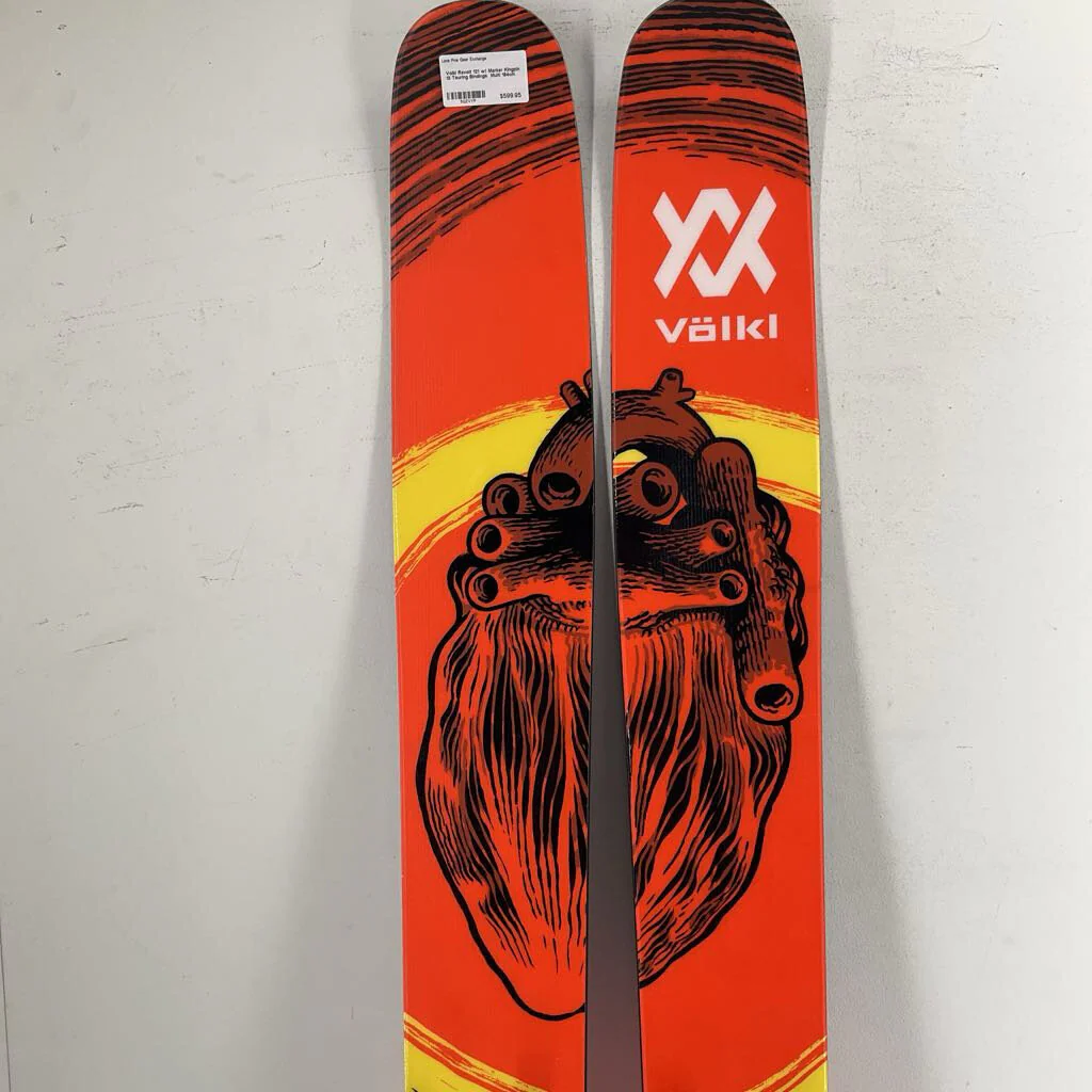 Volkl Revolt 121 w/ Marker Kingpin 13 Touring Bindings