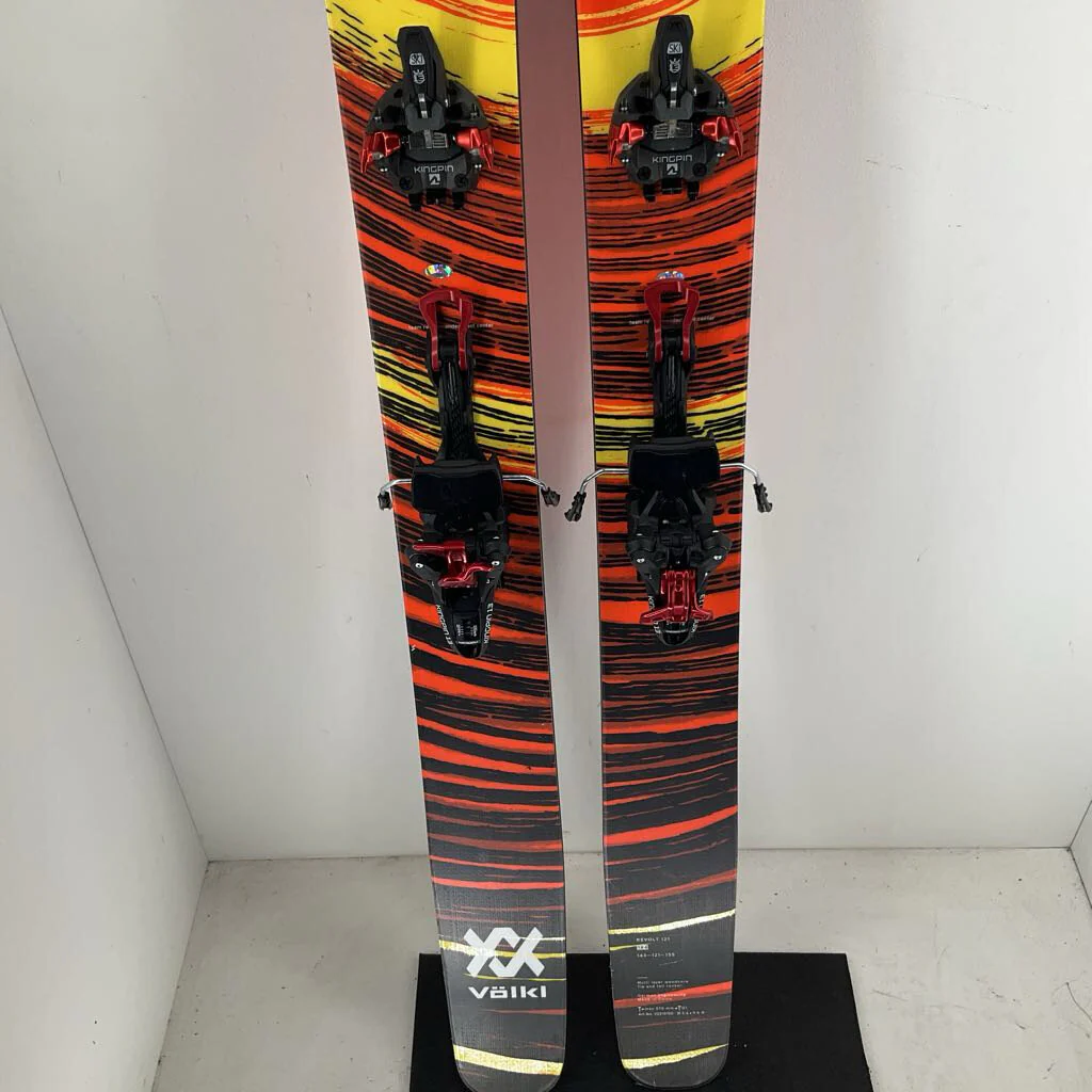 Volkl Revolt 121 w/ Marker Kingpin 13 Touring Bindings - Image 2
