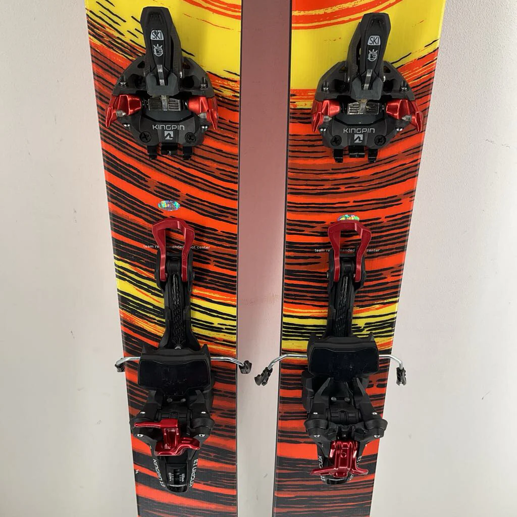 Volkl Revolt 121 w/ Marker Kingpin 13 Touring Bindings - Image 5
