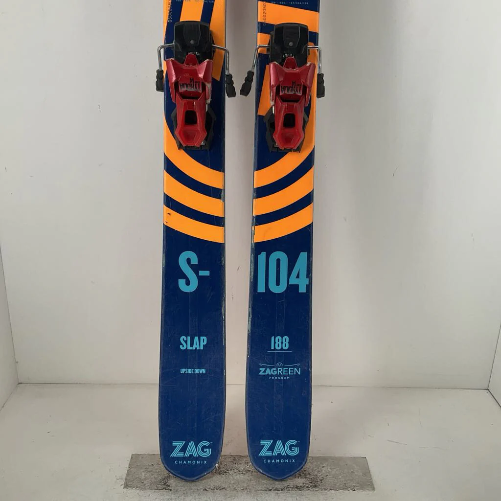 Zag Slap 104 w/ Tyrolia Attack 14 Bindings - Image 3